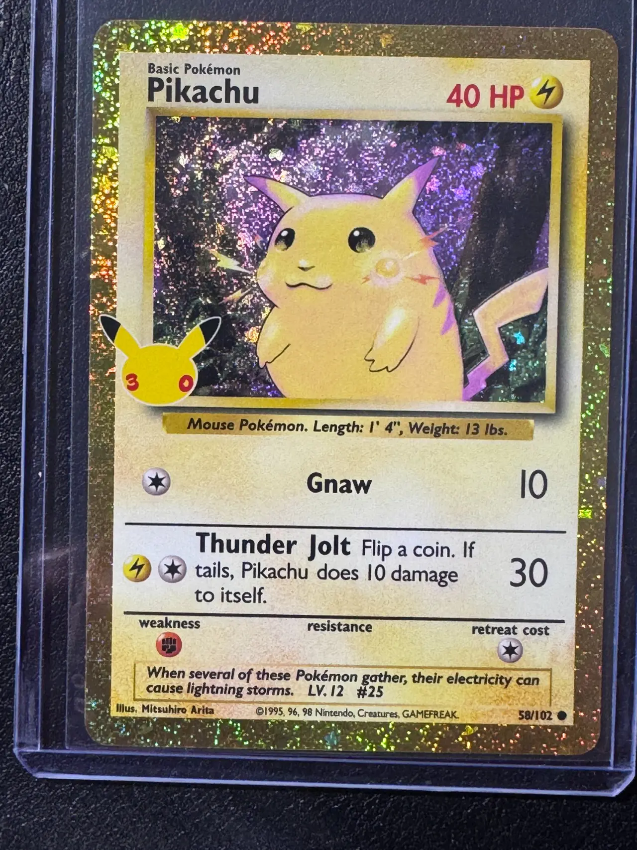 Pikachu - Holofoil - ME: 30th Celebration Classic Collection #58/102